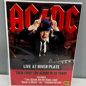 AC/DC - Live At River Plate - Music Print Promo Advertisement - 2012